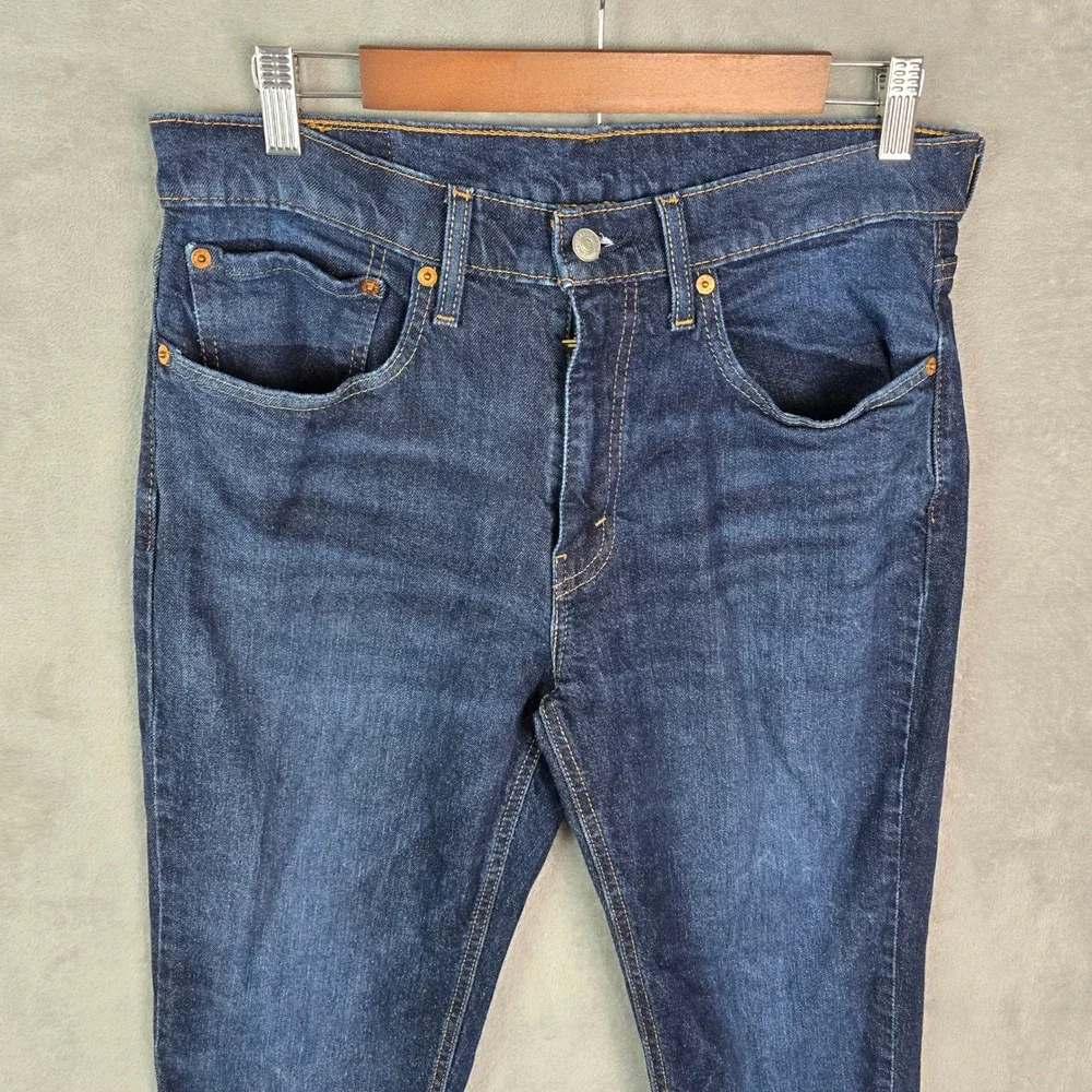Levis 531 Athletic Slim Jeans Mens 32x28 Dark Wash Indigo‎ Tapered 85494-0055